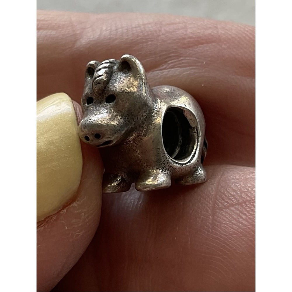 vintage Pandora sterling silver pony or horse charm ALE 925